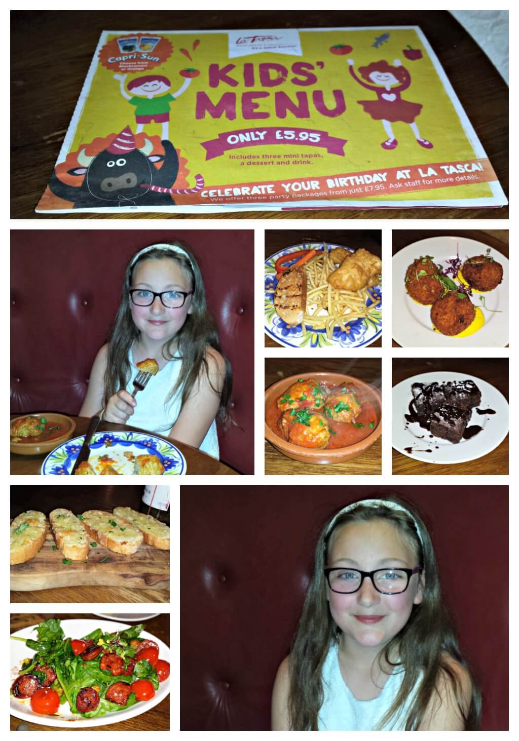 day trip round up pictures of us enjoying a meal at la tasca trafford centre