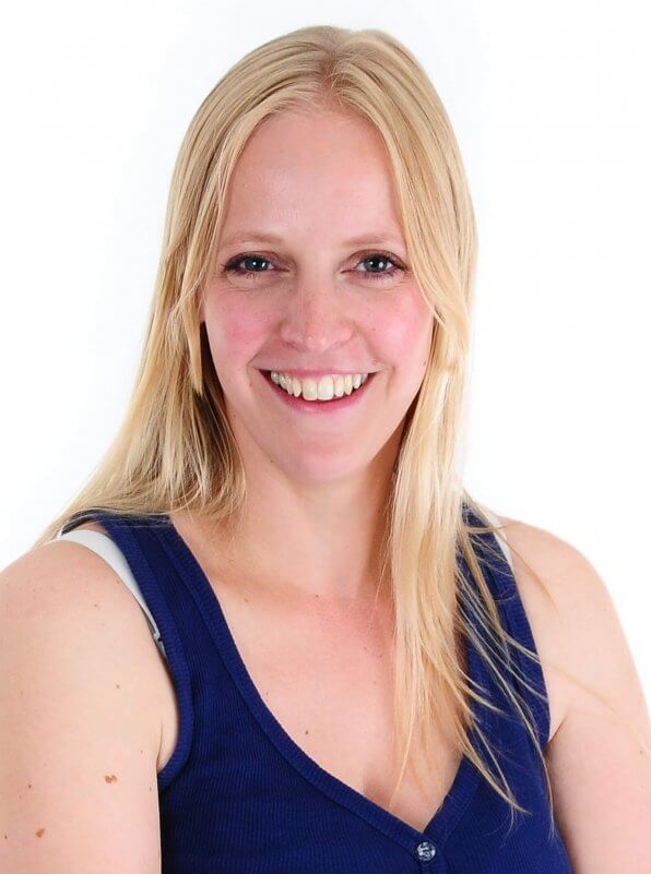win a copy of the happy woman picture of Jaelithe Leigh-Brown
