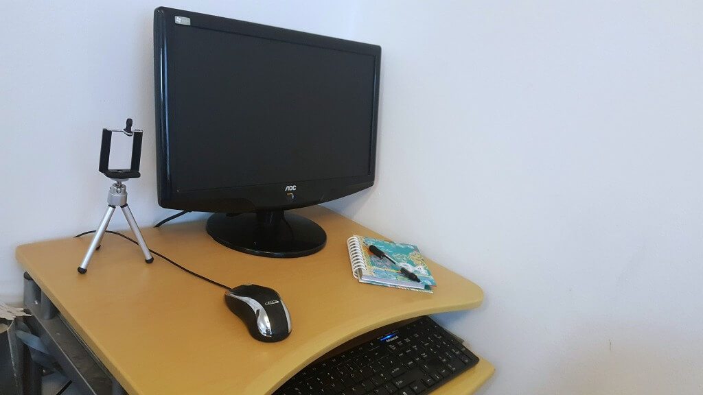home office on a budget before picture