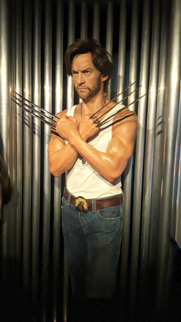 wolverine waxwork figure
