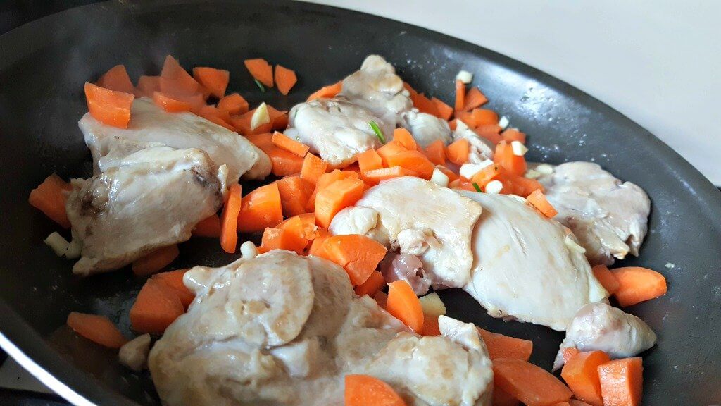 making good food easy with a gousto recipe box for chicken frying a in a pan
