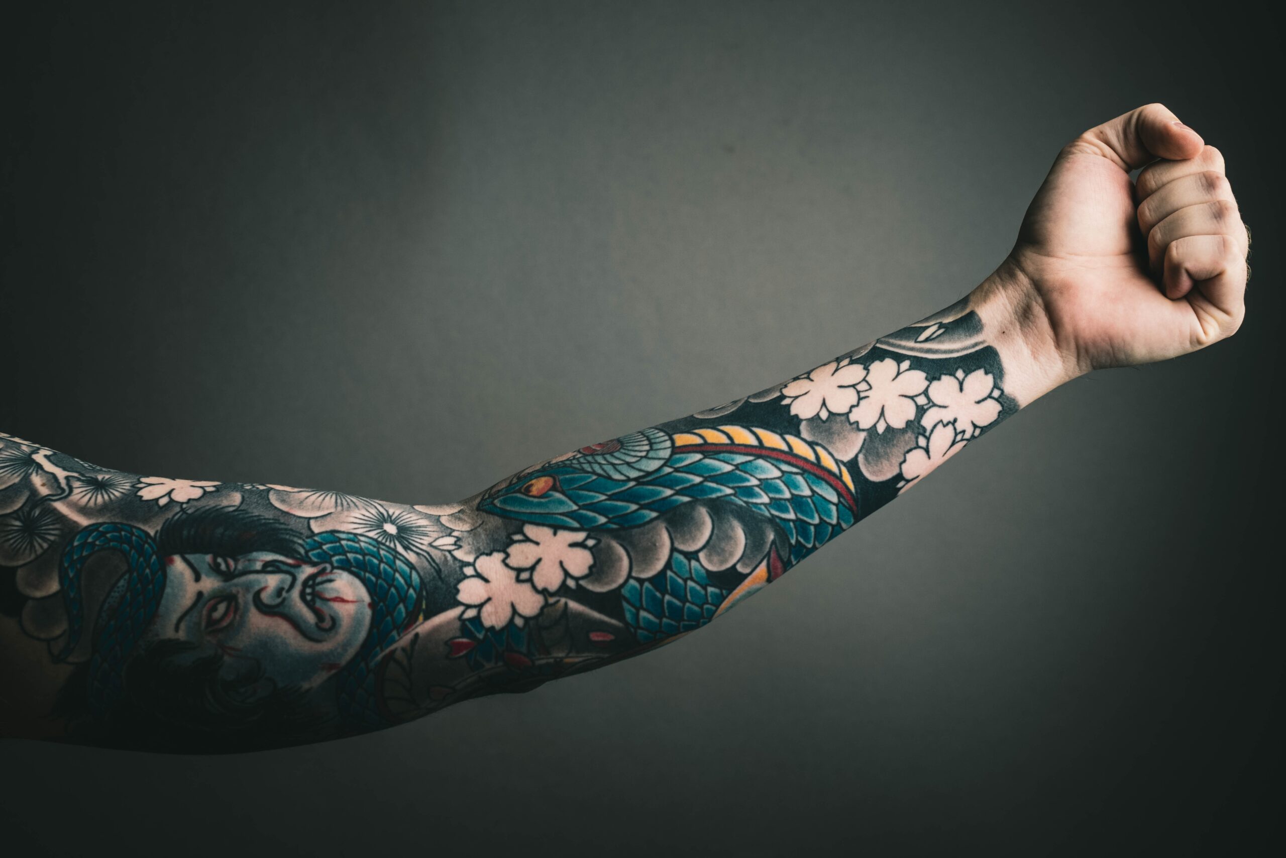 full arm sleeve tattoo