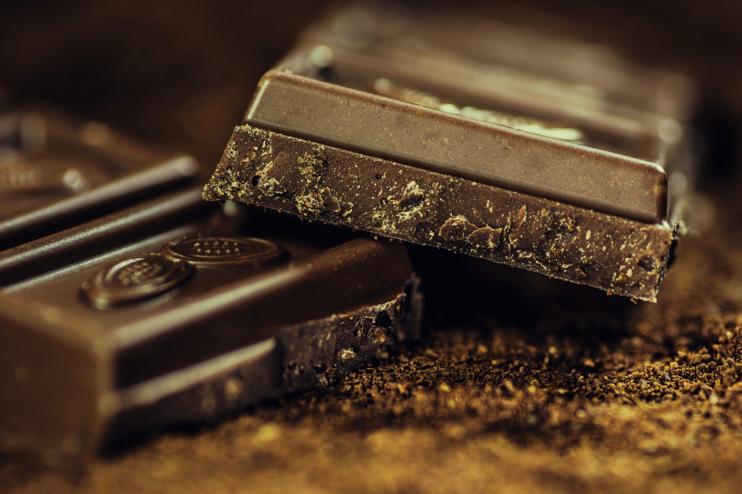 bar of rich chocolate