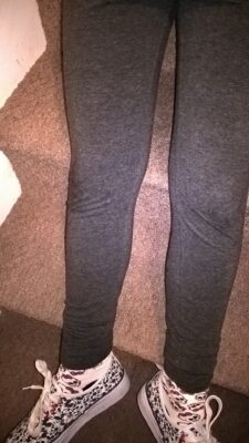 grey primark leggings