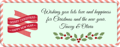 one frazzled mum xmas message