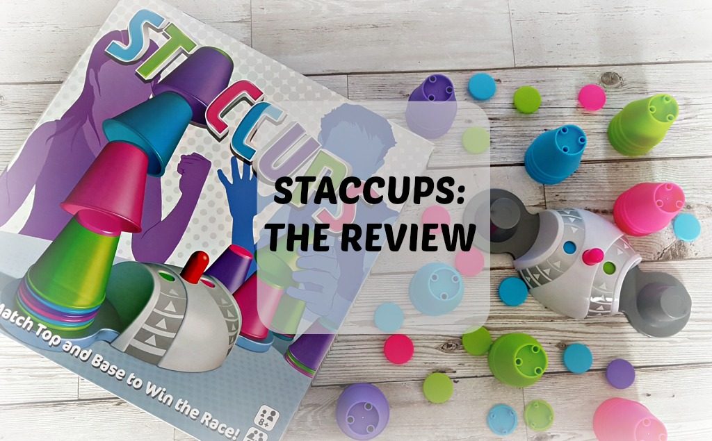 staccups review - box and game pieces