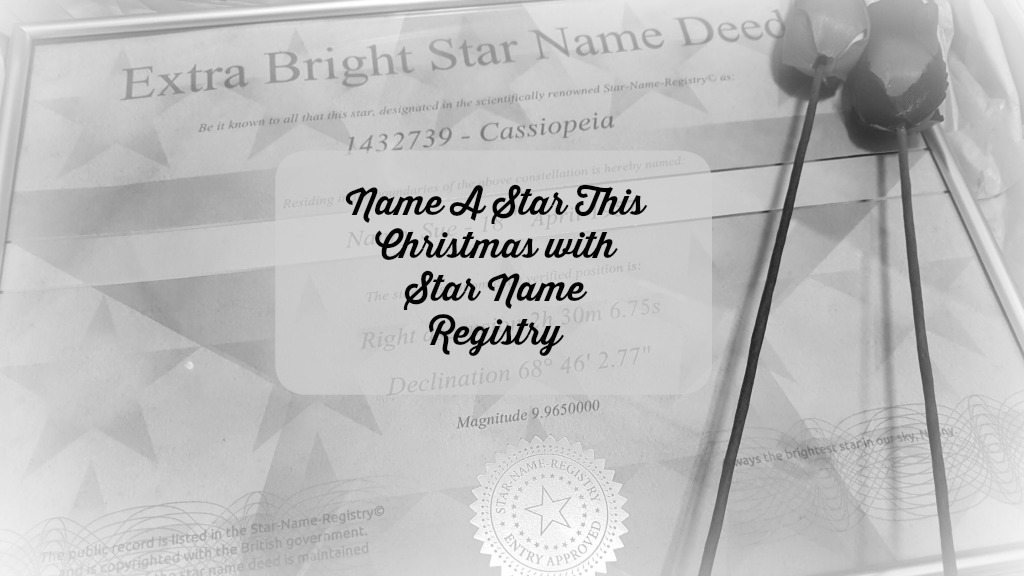 Name A Star this Christmas with Star Name Registry & Competition