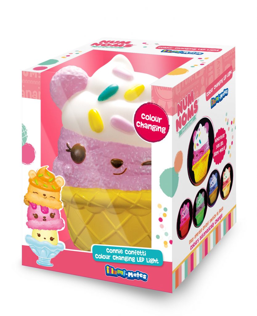 shopkins connie confetti illumimates led light in box