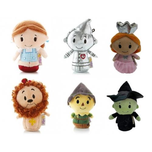6 characters from the itty bitty wizard of oz collection