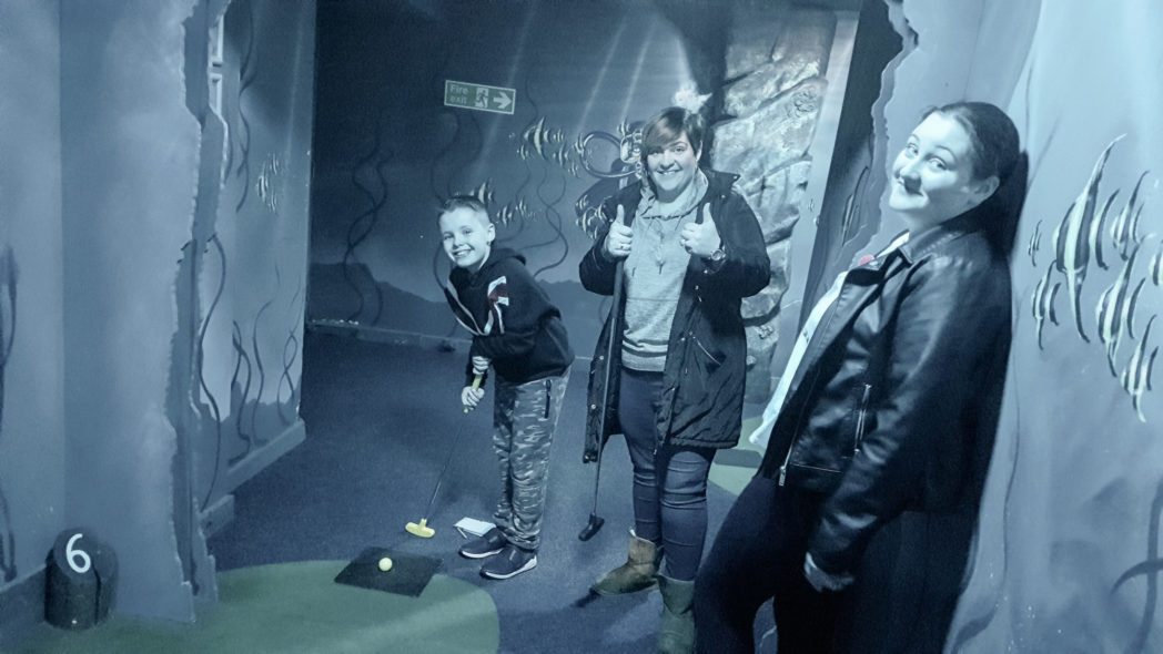 The New AR Course at Paradise Island Adventure Golf