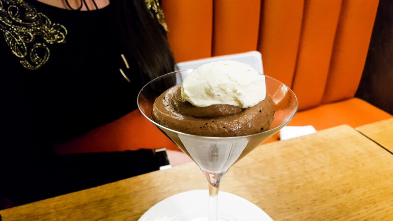 wheelers bitter chocolate mousse