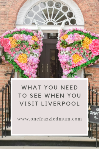 pinterest image with text on a coloured block with a flower display picture