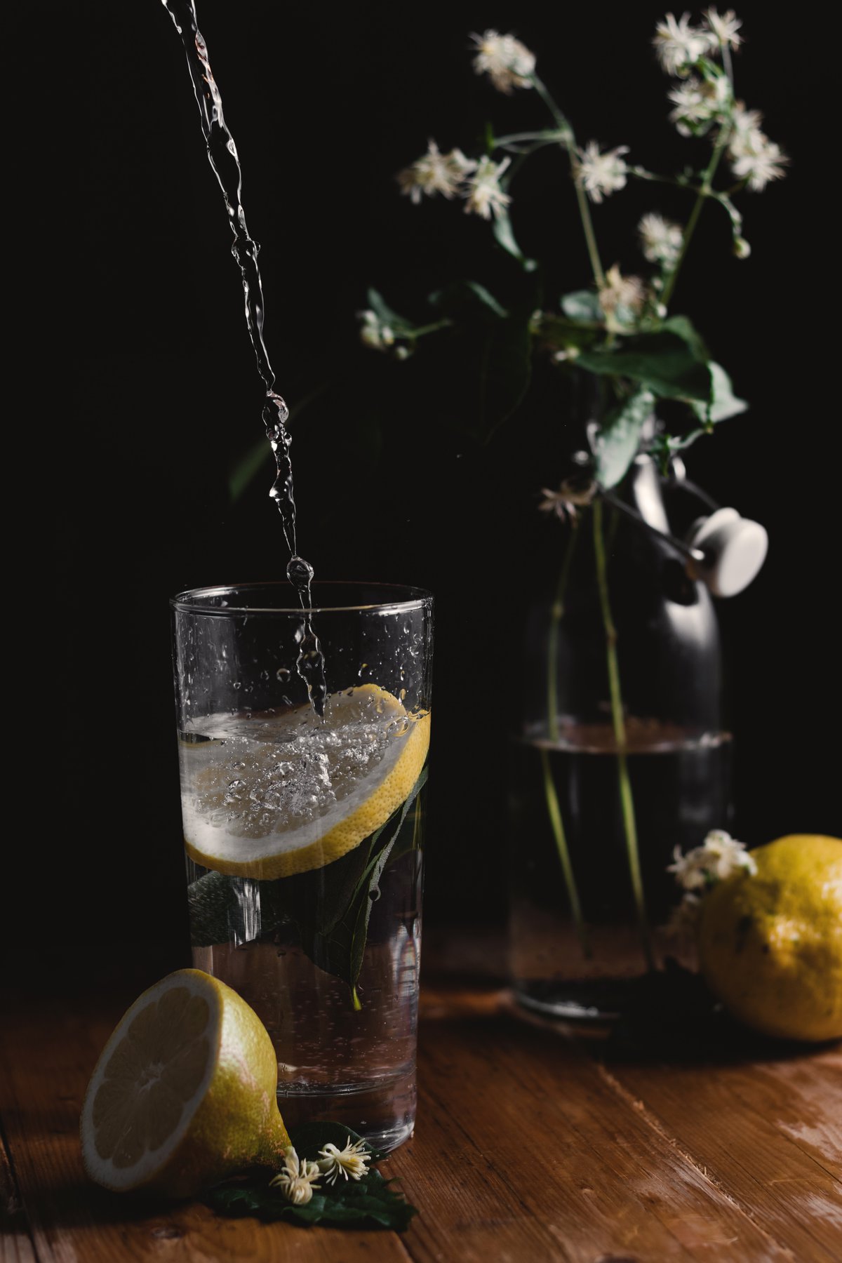 glass of water