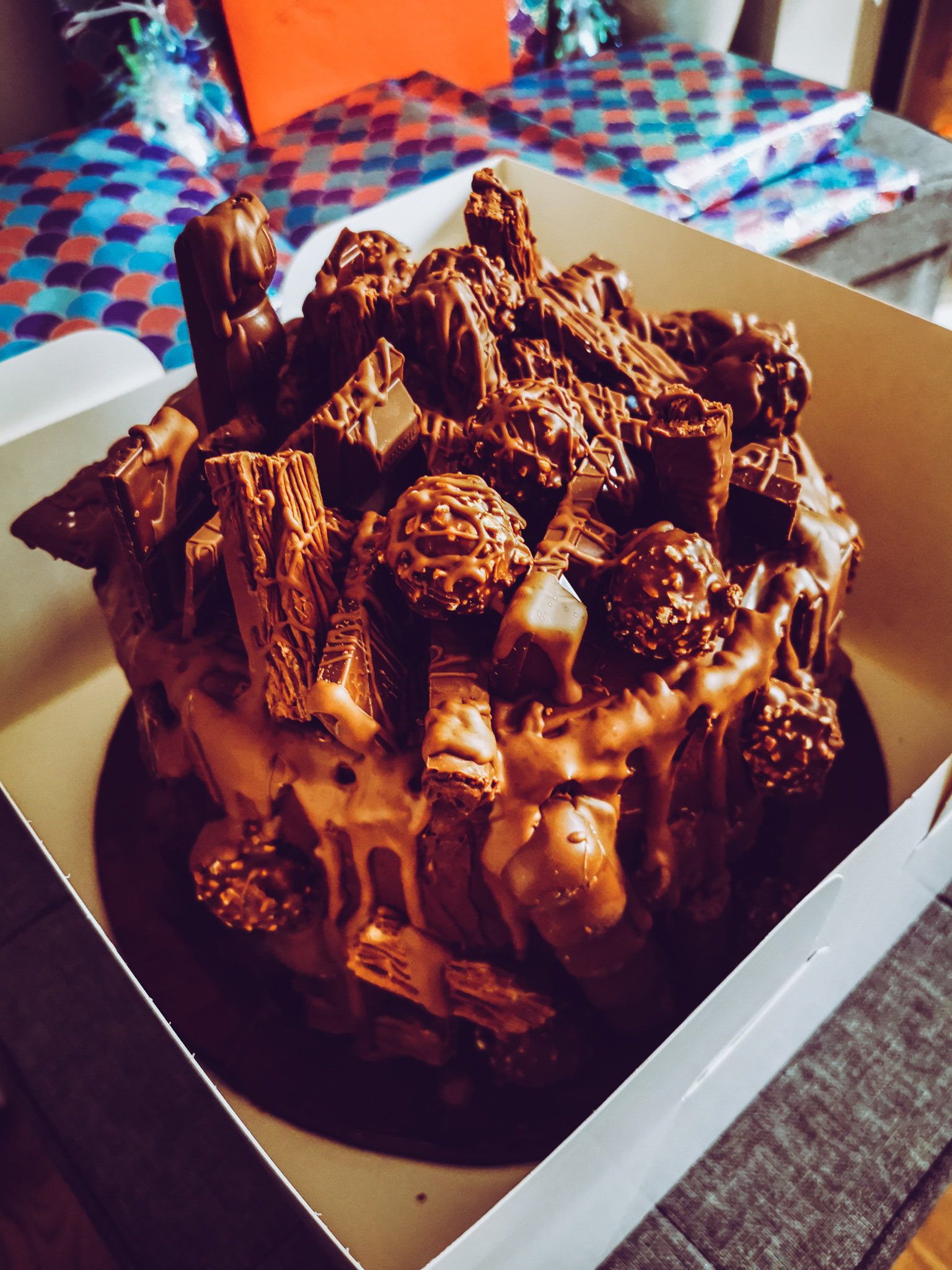 chocolate birthday cake
