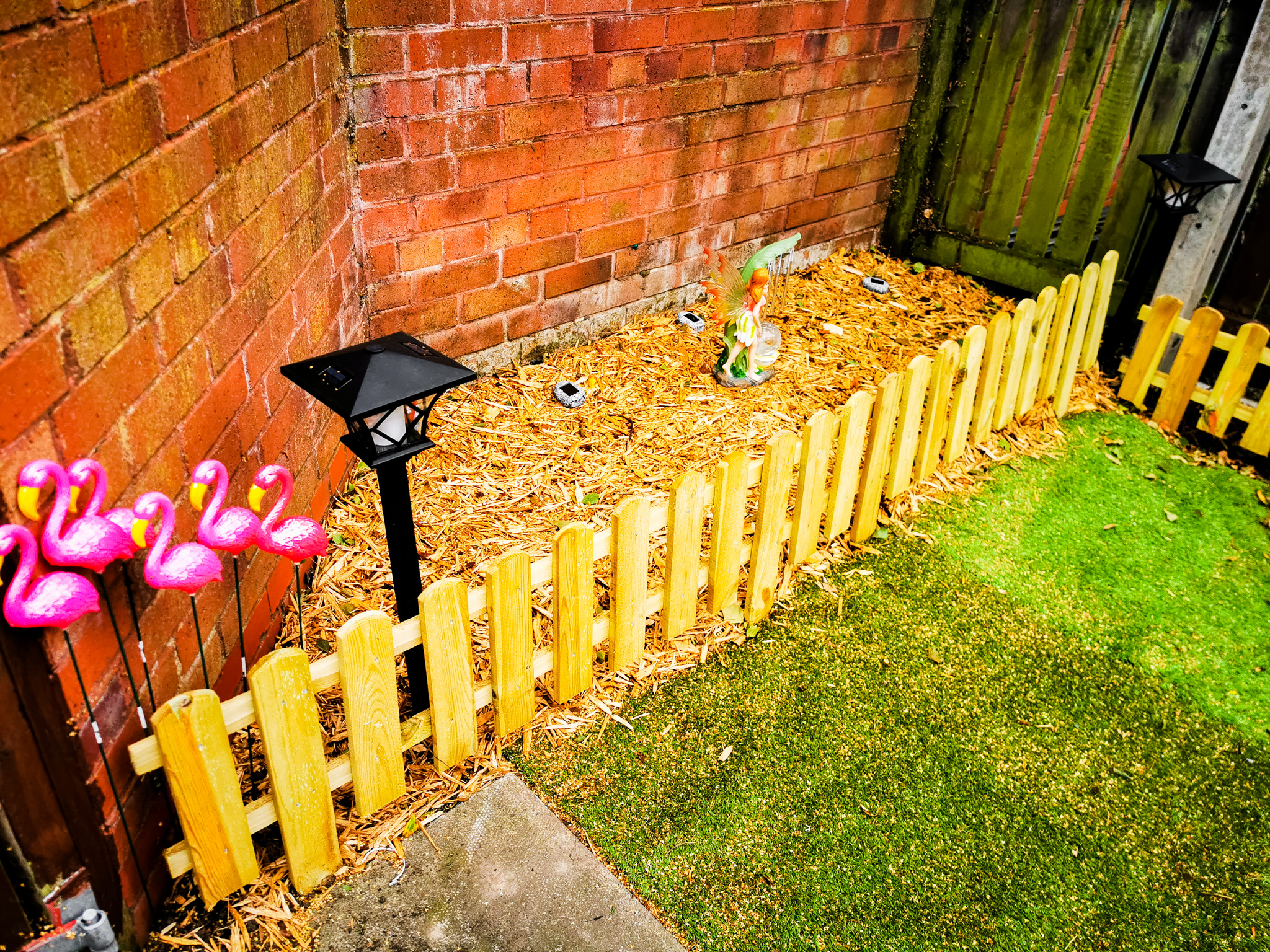 daytime view of a fairy garden