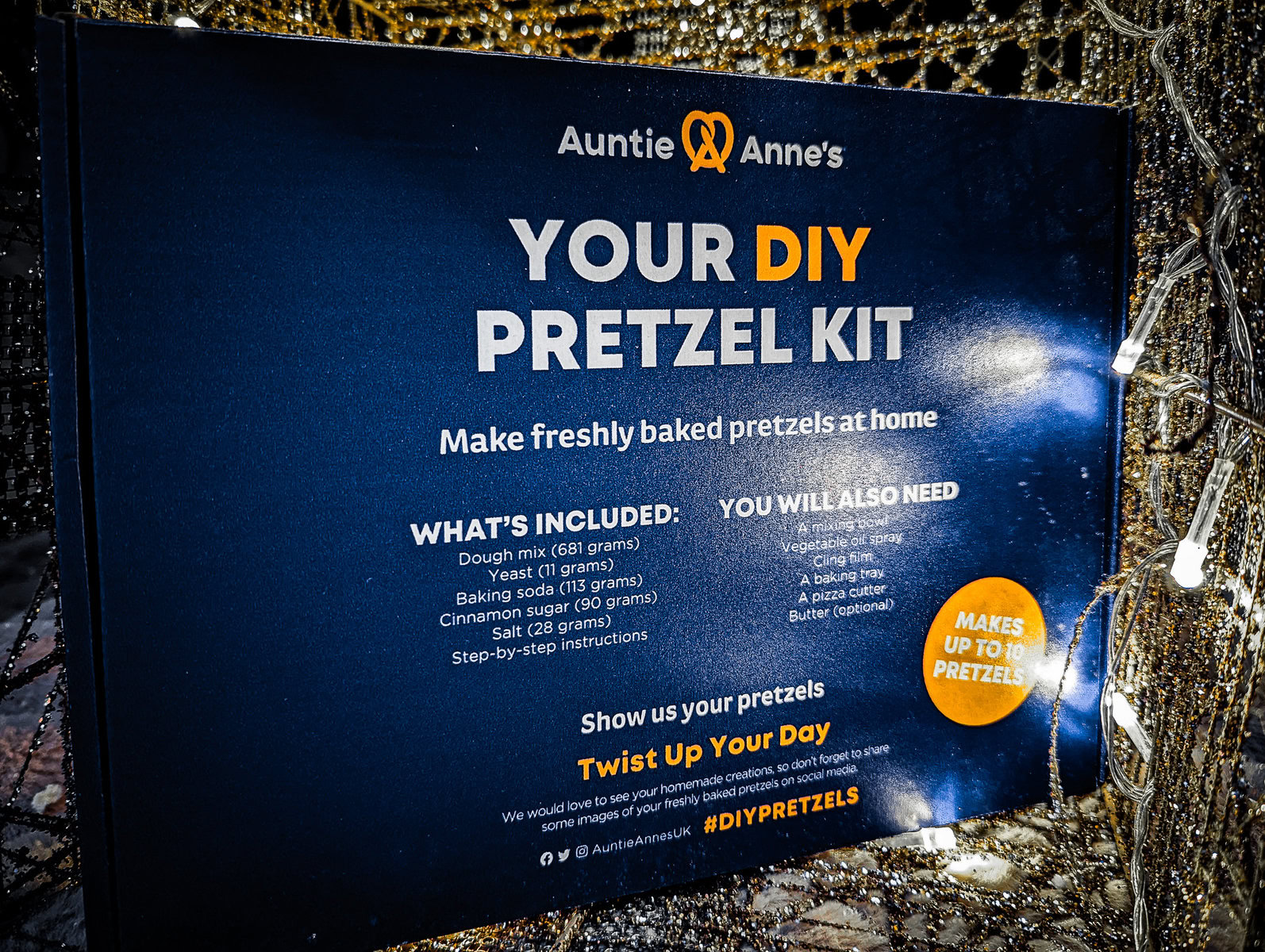 aunties annes diy pretzel kit